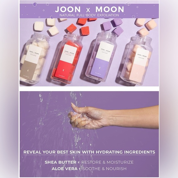JOON X MOON Coconut~Shea & Aloe Exfoliating Body Scrub New 10oz. - Picture 4 of 9